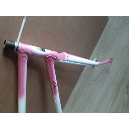 Vintage Liberia 700C frame headtube details