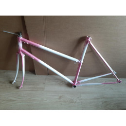 Liberia decals on vintage steel bike frame
