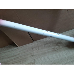 Close-up of down tube on vintage Liberia road frame