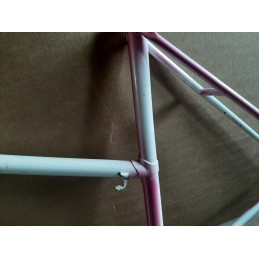 Chainstay clearance details on 700C Liberia frame