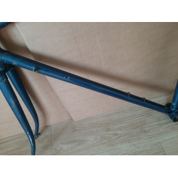 Brake bridge and rear seatstay bridge vintage construction