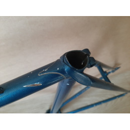 Cuadro de Acero Artesanal 54cm para Ciclismo Clásico