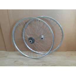 FIR NET 2000 Wheelset with CAMPAGNOLO 9-Speed Hubs 99.4/131.2mm - Vintage 2