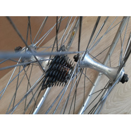 FIR NET 2000 Wheelset with CAMPAGNOLO 9-Speed Hubs 99.4/131.2mm - Vintage 2