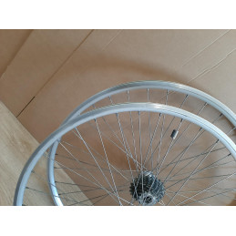 FIR NET 2000 Wheelset with CAMPAGNOLO 9-Speed Hubs 99.4/131.2mm - Vintage 2