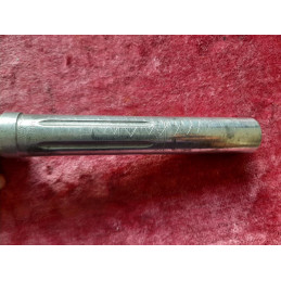 Rear view of the vintage Mercier seatpost showing surface finish