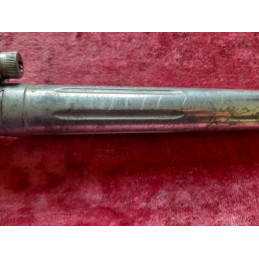 Close-up of the vintage saddle rail clamping bolts