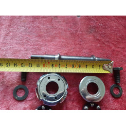 Eixo de pedaleira vintage SPÉCIALITÉS TA 120mm – superfície com sinais de uso leve