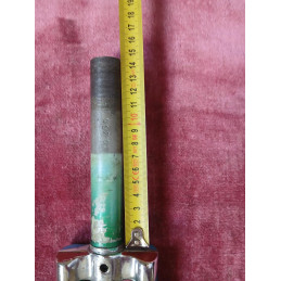 Forqueta aço 144mm – pormenor da soldadura do tubo de direção