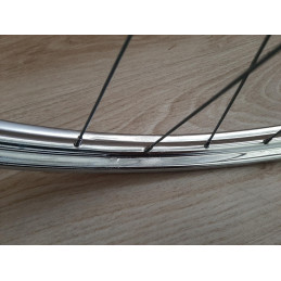 Roue avant ACIER BERETTA 28X1 1/2 clincher rims randonneuse D11