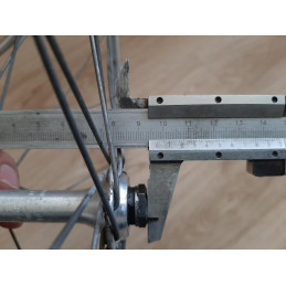 2 Roues MAVIC module E 700c hub maillard VELO DE ROUTE CLINCHER rims 126mm RO7