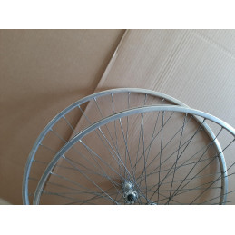 2 Roues MAVIC module E 700c hub maillard VELO DE ROUTE CLINCHER rims 126mm RO7