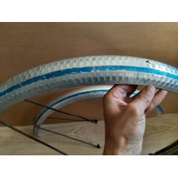 Garde-Boue LEFOL en Aluminium 6 cm pour velo randonneur 650 en bon état D9
