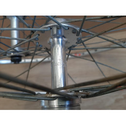 2 Roues RIGIDA AL 1320 700c clincher HUB ATOM 1979 122mm D10