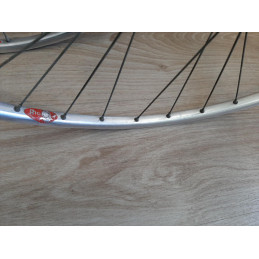 2 Roues RIGIDA AL 1320 700c clincher HUB ATOM 1979 122mm D10