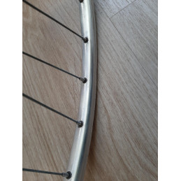 2 Roues RIGIDA AL 1320 700c clincher HUB ATOM 1979 122mm D10