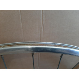 2 Roues RIGIDA AL 1320 700c clincher HUB ATOM 1979 122mm D10