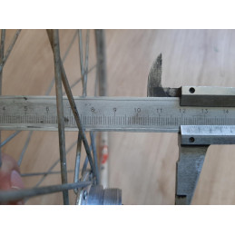 2 Roues RIGIDA AL 1320 700c clincher HUB ATOM 1979 122mm D10