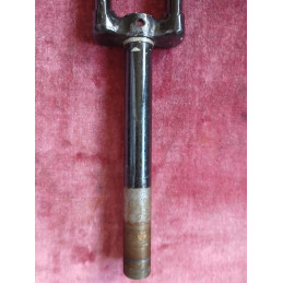 Détail du filetage du pivot de fourche acier 25x100