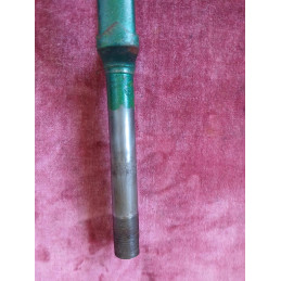 Nahaufnahme der Gabelkrone einer Vintage Stahlgabel 176mm
