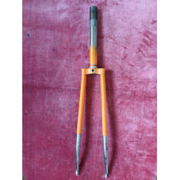 Stahlgabel 193mm für Rennrad Tourenrad 794g 25x100 28 Zoll Französisches Gewinde