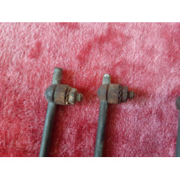 Vintage porteur bike steel fender stay pair