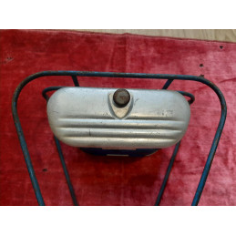 Pair of vintage Peugeot aluminium toolboxes for classic bicycle 1940s-50s