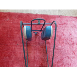 Pair of vintage Peugeot aluminium toolboxes for classic bicycle 1940s-50s