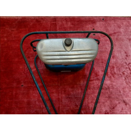 Pair of vintage Peugeot aluminium toolboxes for classic bicycle 1940s-50s