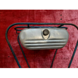 Pair of vintage Peugeot aluminium toolboxes for classic bicycle 1940s-50s