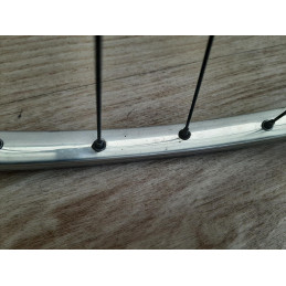 Roue arrière MAVIC MA 700c hub maillard 1986 VELO route CLINCHER 126mm rims D11