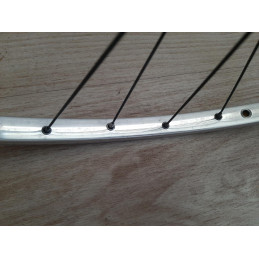 Roue arrière MAVIC MA 700c hub maillard 1986 VELO route CLINCHER 126mm rims D11