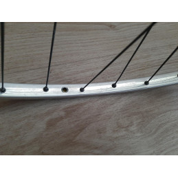 Roue arrière MAVIC MA 700c hub maillard 1986 VELO route CLINCHER 126mm rims D11