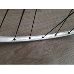 Roue arrière MAVIC MA 700c hub maillard 1986 VELO route CLINCHER 126mm rims D11
