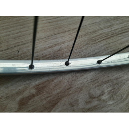 Roue arrière MAVIC MA 700c hub maillard 1986 VELO route CLINCHER 126mm rims D11