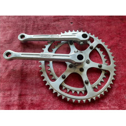 Pédalier MAXIPLUME SPÉCIALITÉS TA DURALUMIN CEGEDUR FORGÉ 40-50 170mm CHARREL randonneuse D10