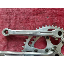 Pédalier MAXIPLUME SPÉCIALITÉS TA DURALUMIN CEGEDUR FORGÉ 40-50 170mm CHARREL randonneuse D10