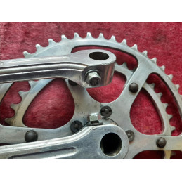 Pédalier MAXIPLUME SPÉCIALITÉS TA DURALUMIN CEGEDUR FORGÉ 40-50 170mm CHARREL randonneuse D10