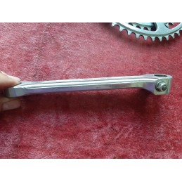 Pédalier MAXIPLUME SPÉCIALITÉS TA DURALUMIN CEGEDUR FORGÉ 40-50 170mm CHARREL randonneuse D10