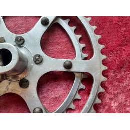 Pédalier MAXIPLUME SPÉCIALITÉS TA DURALUMIN CEGEDUR FORGÉ 40-50 170mm CHARREL randonneuse D10