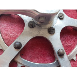 Pédalier MAXIPLUME SPÉCIALITÉS TA DURALUMIN CEGEDUR FORGÉ 40-50 170mm CHARREL randonneuse D10