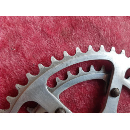 Pédalier MAXIPLUME SPÉCIALITÉS TA DURALUMIN CEGEDUR FORGÉ 40-50 170mm CHARREL randonneuse D10