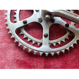 Pédalier MAXIPLUME SPÉCIALITÉS TA DURALUMIN CEGEDUR FORGÉ 40-50 170mm CHARREL randonneuse D10