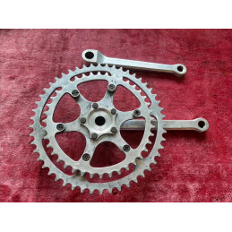 Pédalier MAXIPLUME SPÉCIALITÉS TA DURALUMIN CEGEDUR FORGÉ 40-50 170mm CHARREL randonneuse D10
