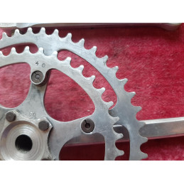 Pédalier MAXIPLUME SPÉCIALITÉS TA DURALUMIN CEGEDUR FORGÉ 40-50 170mm CHARREL randonneuse D10