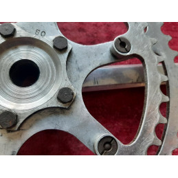 Pédalier MAXIPLUME SPÉCIALITÉS TA DURALUMIN CEGEDUR FORGÉ 40-50 170mm CHARREL randonneuse D10