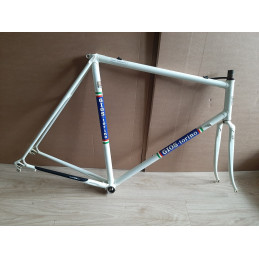 Cadre de vélo vintage Gios Torino Columbus 60x56.5cm vue latérale