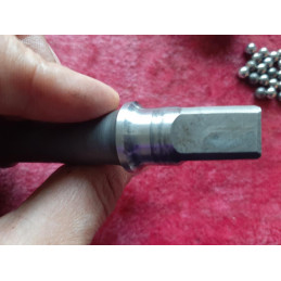 Boitier de pédalier STRONGLIGHT 35x100 Français 118mm ancien vélo D10