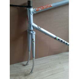 Nondrive side rear dropout vintage steel frame
