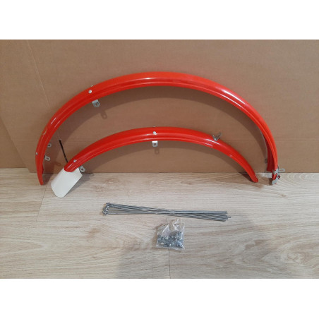 NOS Paire de Garde-Boue PURSUIT vélo roue 700 avec tringlerie D11